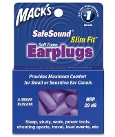 Macks Safesound Slim Fit Earplugs
