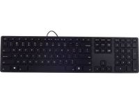 Matias FK318PCLBB DE USB toetsenbord QWERTZ, Duits, Windows Zwart Verlicht