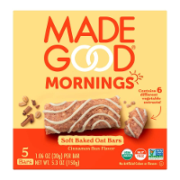 Made Good Mornings Cinnamon Bun Soft Oat Bars