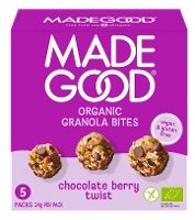 Made Good Organic Granola Bites Chocolate Berry Twist
