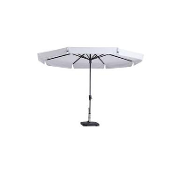 Madison   Parasol Syros   Rond   350cm   Off White