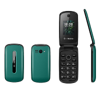 MAFAM F4 Mini 2G GSM 1,77 Inch Dubbele Display + Dubbele SIM kaarten 1200mAh FM Trillingen Grote Knoppen Snelkiezen Flip