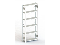 Magazijnstelling Basismodule (b X H X D) 1056 X 2500 X 336 Mm Staal Verzinkt Verzinkt Metaal Meta 95026
