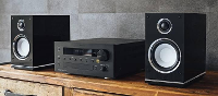 Magnat: MC 100 CD Receiver Quantum Edelstein Set   Zwart