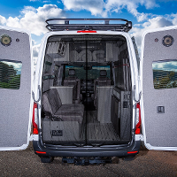 Magnetisch Scherm Achter Anti Muggendeur Vliegenscherm Ventilatie Zonnescherm Vliegengordijn Net Voor Bestelwagen Kampee