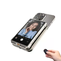 Magnetisch Selfie Monitor Scherm voor Smartphone Achtercamera Hoge Resolutie Display Draadloze Verbinding Draagbaar Ontw