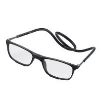 Magnetische nekhangende opvouwbare leesbril,anti blauw licht hoge definitie leesbril,ultralichte draagbare verziendheids