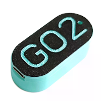 Magnetische voeding & oplaaddock USB Type C 5V (Opladen & Gegevens) voor INSTA360 GO2 Actiecamera