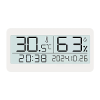 Magnetische Zuig LED Eenvoudige Klok Achtergrondverlichting Bureauklok Temperatuur En Vochtigheid Alarm Klok Decoratieve