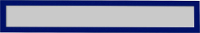 Magnetoplan 1131803 Magnetisch frame Blauw DIN A3 staand, DIN A4 liggend