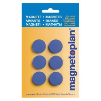 Magnetoplan Discofix Hobby (ã X H) 25 Mm X 8 Mm Rond Donkerblauw 6 Stuks 16645614