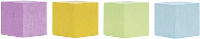 Magnetoplan Magneet Cube (l x b x h) 20 x 20 x 20 mm Roze, Lichtoranje, Lichtgroen, Lichtblauw 4 stuk(s) 16653410
