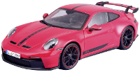 Maisto Porsche 911 GT3 2023, rot 1:18 Auto