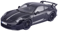 Maisto Porsche 911 GT3 2023, schwarz 1:18 Auto