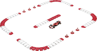 MaistoTech 582671 Ferrari SF 24 #16 Leclerc RC modelauto voor beginners Elektro Racewagen