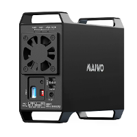 MAIWO Dual Bay 3.5 Inch HDD Schijf Array Hard Drive Box RAID Array Box SATA naar USB 3.0 Schijf Externe Box Vier RAID mo