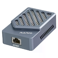 MAIWO K1738 10 Gigabit Netwerkkaarten USB 4.0 Thunderbolt3 naar 10Gbps Ethernet Adapter Case Ondersteunt Warmteafvoer Co