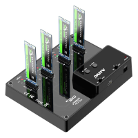 MAIWO K3015P2 2/4 Bay NVME Docking Station Type C naar NVME SSD Behuizing Ondersteuning Offline Clone Dduplicator en Sys