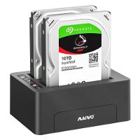MAIWO K3082 USB3.0 Dual Bay Harde Schijf Kopieerapparaat Efficiënte Warmteafvoer voor 2,5