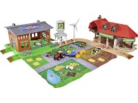 Creatix majorette Big farm met 5 landbouw voertuigen