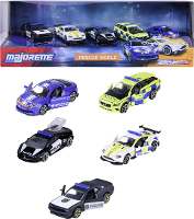 Majorette Lamborghini, Volvo, Aston Martin Rescue World 5 pieces giftpack Kant en klaar model Hulpdienstvoertuig (model)