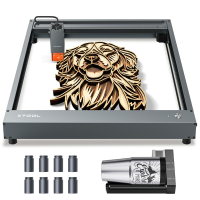 XTool D1 10W lasergraveerder met roterende bevestiging en verhoging DIY CNC lasersnijdergraveur 10W dubbele laseroogbesc
