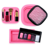 Makeup Tools Eye Shadow Design Fondant Cake Molds Soap Chocolate Mould