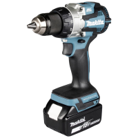 Makita DDF489RTJ DDF489RTJ Accu schroefboormachine 18 V 5.0 Ah Li ion Brushless, Incl. 2 Accus, Incl. Lader