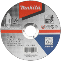 Makita Doorslijpschijf staal 125mm doorslijpschijf 10 stuks
