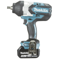 Makita DTW1002RTJ DTW1002RTJ Accu slagmoersleutel 1000 Nm 18 V Aantal meegeleverde accus: 2 5 Ah Li ion Brushless