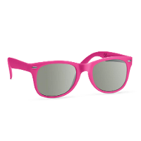 Party Zonnebril   fuchsia roze   hip design   volwassenen   carnaval/ verkleed