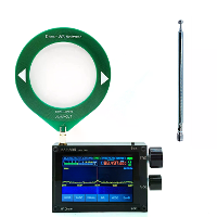 Malahit SDR DSP Radioontvanger 50kHz 2GHz AM SSB NFM WFM modus met 3,5 inch capacitief scherm