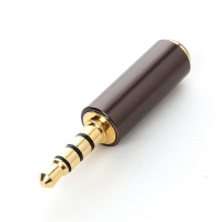 Male To Female Plug Earphone Adapter For Iphone Smartphone Device