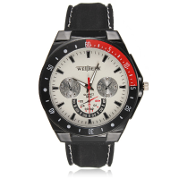 Man Military Pilot Aviator Army Silicone Belt Sports Quartz Wrist Watch