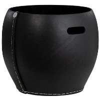 Mand Boris   zwart   40xØ44 cm   Leen Bakker