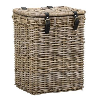 Mand Nienke   antiek grijs   45x35x59 cm   Leen Bakker