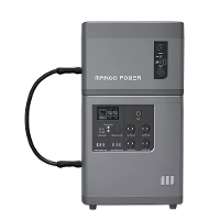 [EU Direct] Mango Grote Batterij Kit met Power E + Extra Batterij, 7 kWh Grote Capaciteit 3 kW Uitvoer 18 Uitvoer Poorte