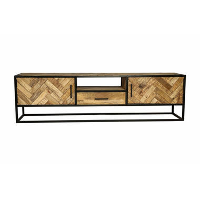 Mangohoutonline   TV Meubel Toronto 180cm   Bruin   Mahom