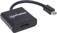 Manhattan 152570 Mini displayport Adapter [1x Mini DisplayPort stekker   1x HDMI bus] Zwart Afgeschermd, UL gecertificeerd 15.00 Cm
