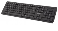 Manhattan 178723 Usb Toetsenbord Qwertz, Duits, Windows Zwart