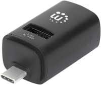 Manhattan 180993 180993 USB hub 3 poorten USB A USB 3.0 5 GBit/s Zwart