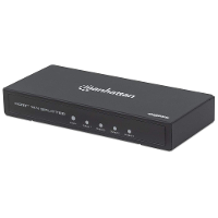 Manhattan 207805 4 poorten HDMI splitter 4096 x 2160 pix Zwart