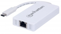 Manhattan 3 + 1 poorten USB 3.0 Hub Met USB C stekker Wit