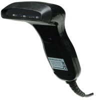 Manhattan 401517 USB Kit Barcodescanner Kabel 1D Zwart Handmatig USB