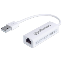 Manhattan Fast Ethernet Adapter Netwerkadapter 100 MBit/s USB A 2.0