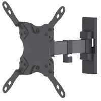 Manhattan Tv Wandhalterung Ein Schwenkarm Fã¼r Bildschirme Von 13 42 Und 20kg Schwarz Monitor Wandbeugel 33,0 Cm (13)   106,7 Cm (42) Kantelbaar En Zwenkbaar