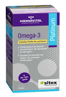 MannaVital Omega 3 Visolie Platinum Softgels