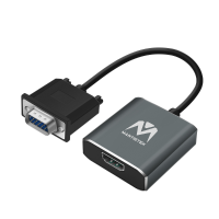 Mantistek® HD4 VGA to HDMI Adapter HD 1920x1080@60Hz Video Converter With Audio Power Port