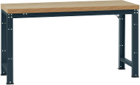 Manuflex WP3016.7016 Reden werkbank PROFI standaard met staalbeslag schijf, bxdxh = 1500 x 700 x 840 mm