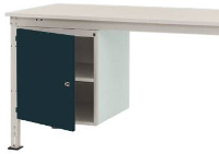 Manuflex ZB4966.7016 Behuizing onderbouw universele stationair, gebruiksh. 500 Mm met 1 deur rechts vastgemaakt. Voor tafel diepte 1000 mm